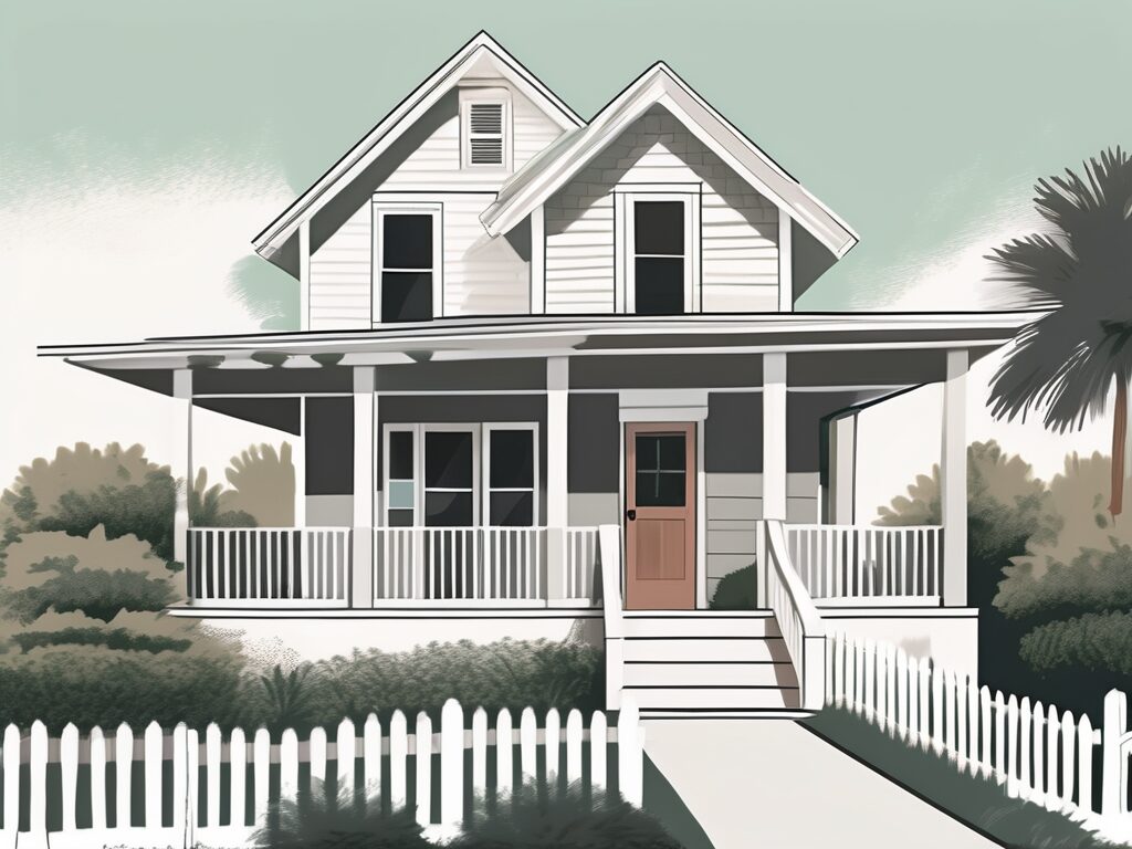 A charming house in anna maria with noticeable home improvements such as a fresh coat of paint