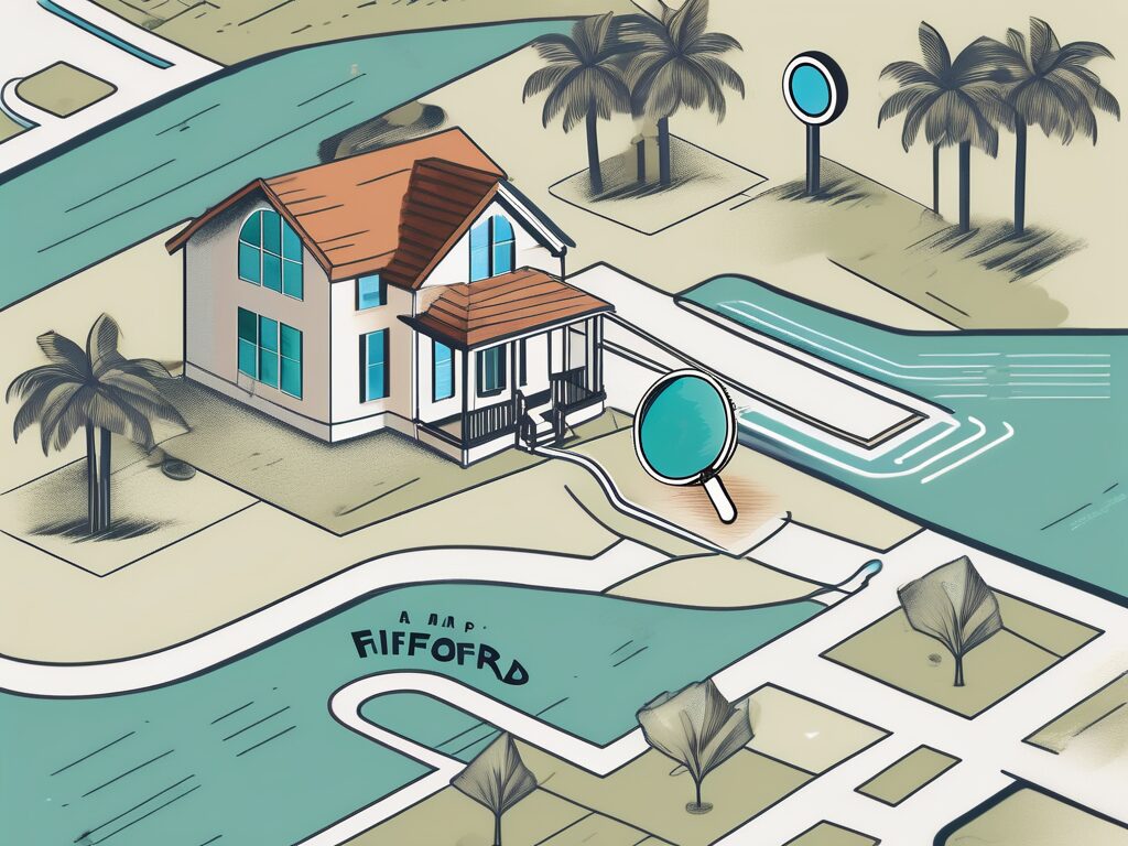 A map highlighting raiford