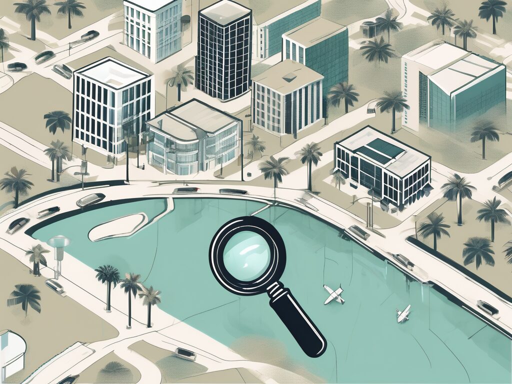 A map highlighting sanford