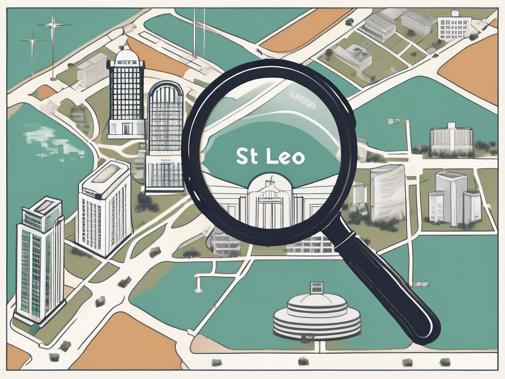 A map of st. leo