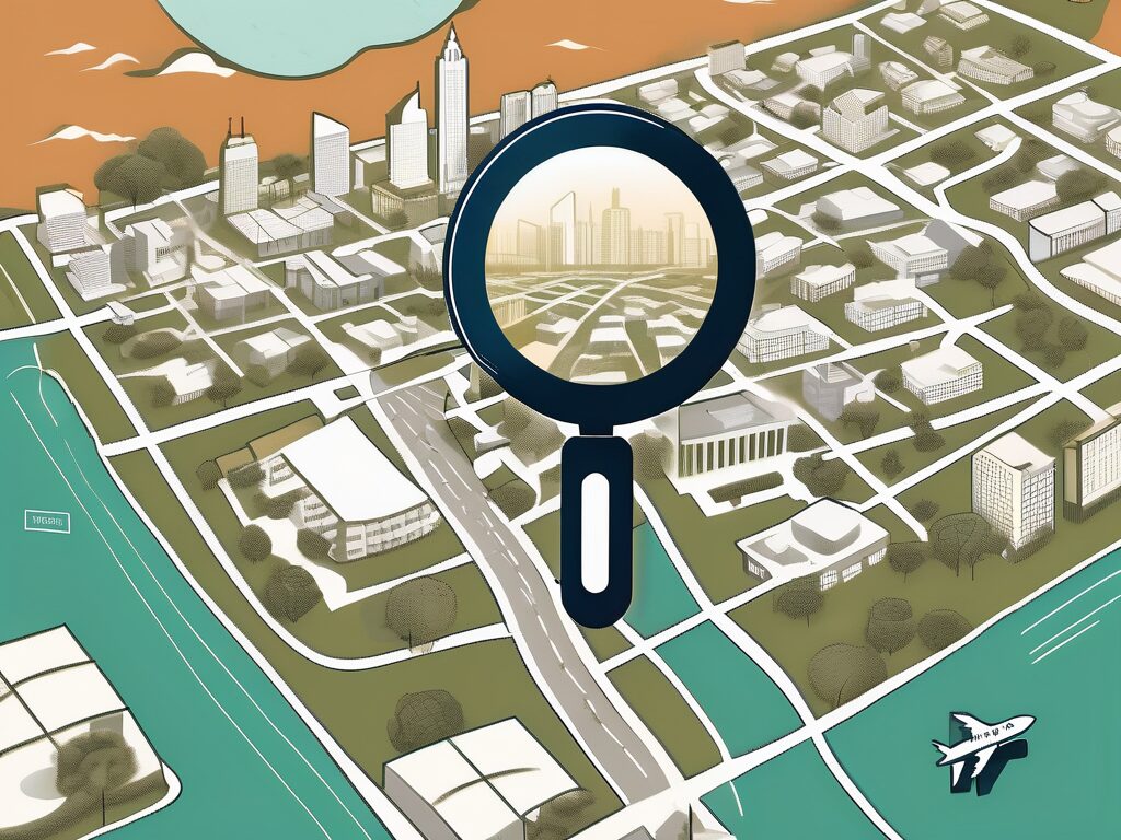 A map of tamarac