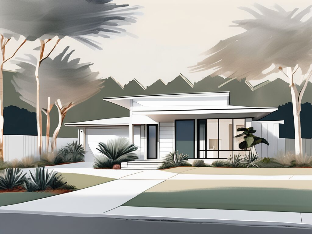 A melbourne beach home showcasing various home improvements like a fresh coat of paint