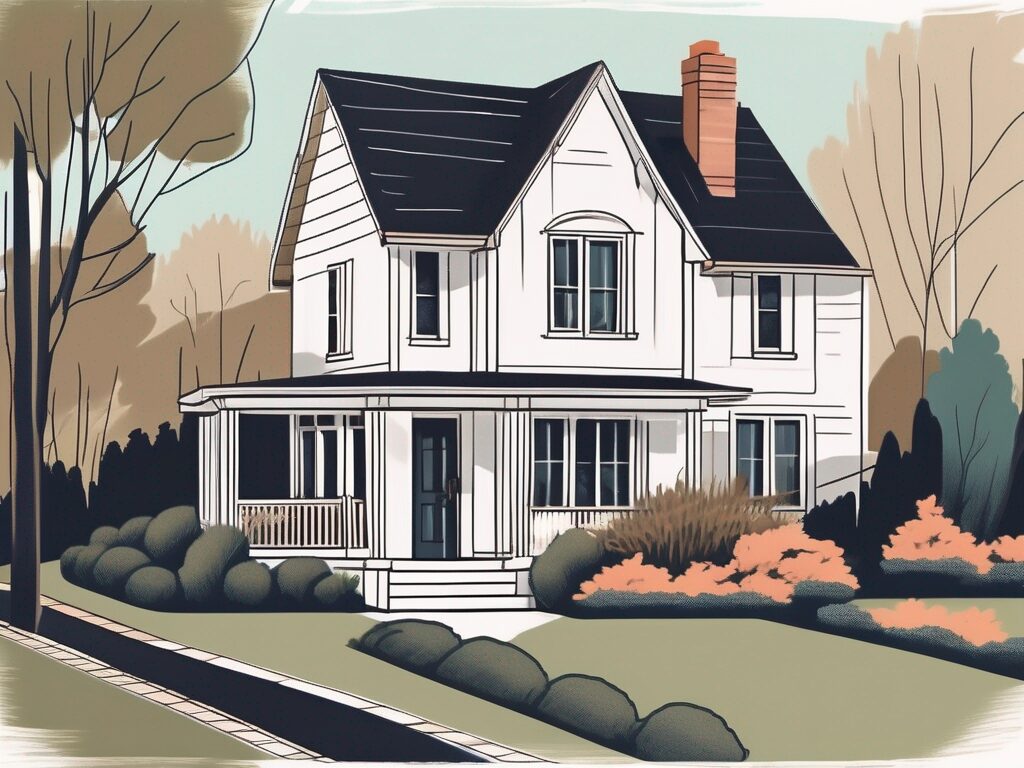 A charming house in milton with noticeable home improvements such as a fresh coat of paint