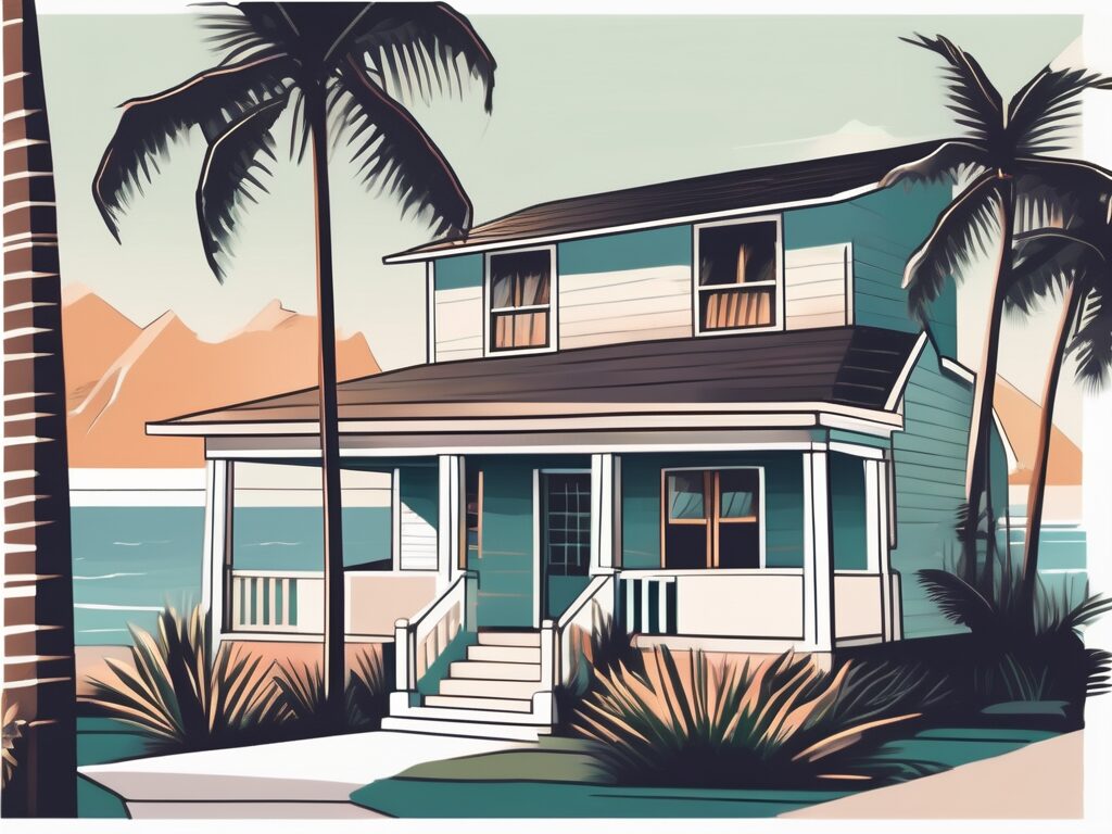 A charming house on treasure island