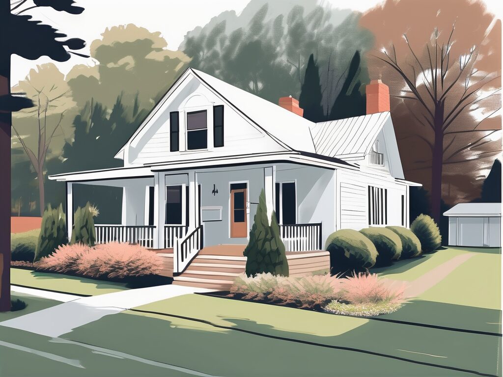 A charming house in worthington springs with noticeable home improvements like a fresh coat of paint