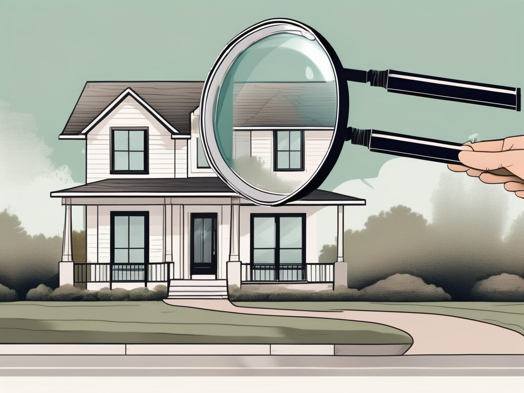 A house in altamonte springs with a magnifying glass hovering over it