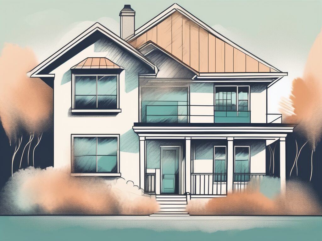 A charming house in anna maria with a magnifying glass hovering over it