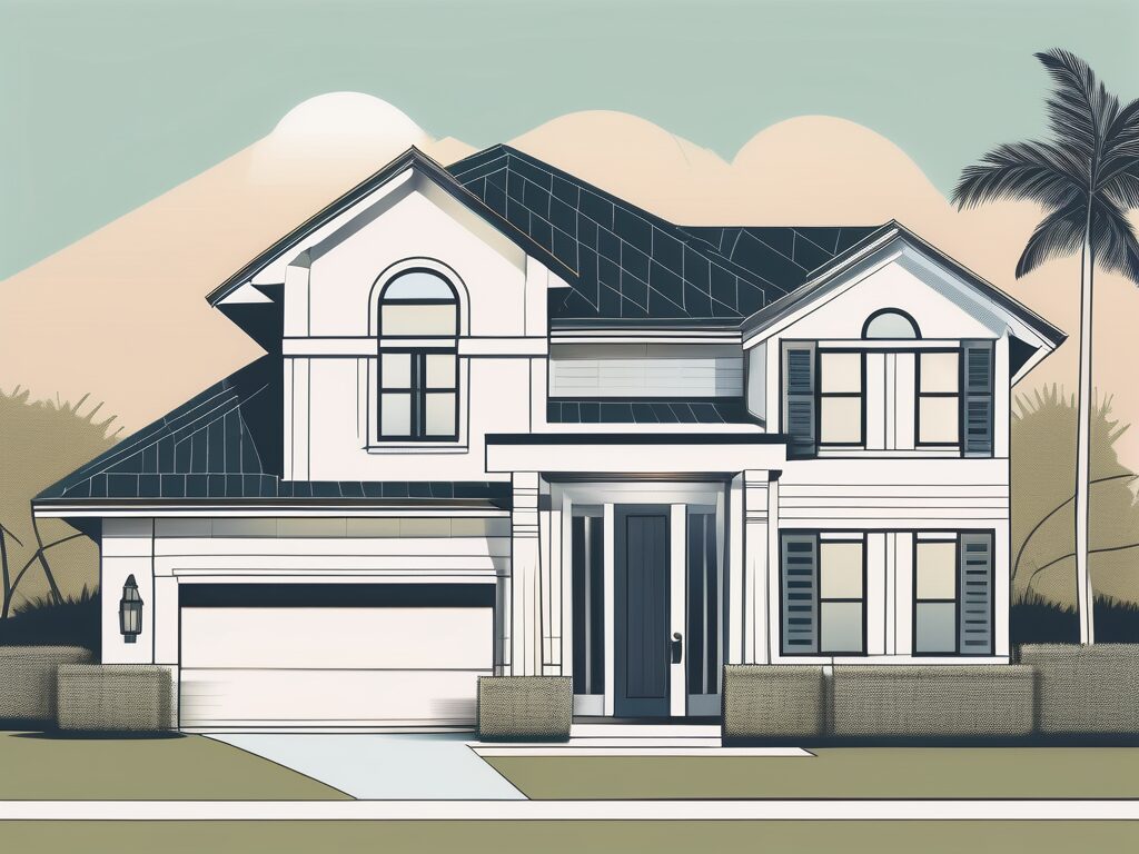 A traditional home in plantation