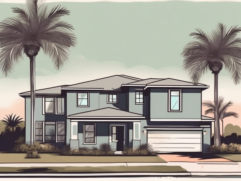 A picturesque suburban house in miramar