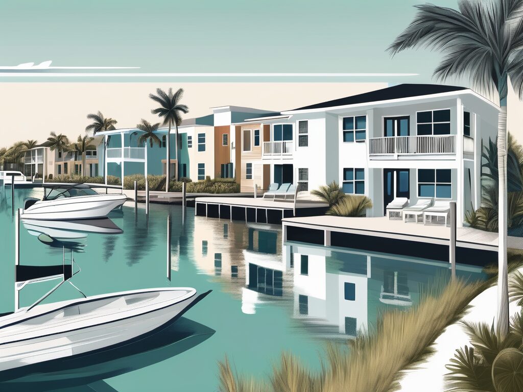 A picturesque north bay village in florida