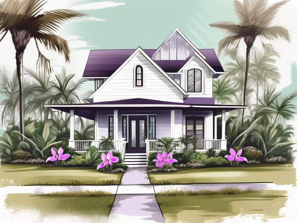 A charming house in orchid