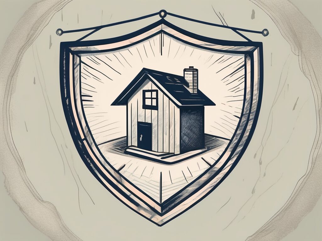 A shield protecting a house from various traps and pitfalls
