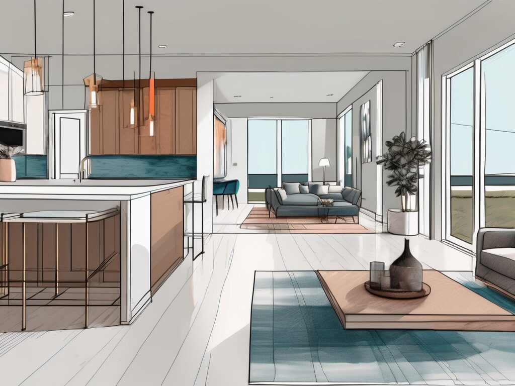 A stylishly staged home in st. augustine