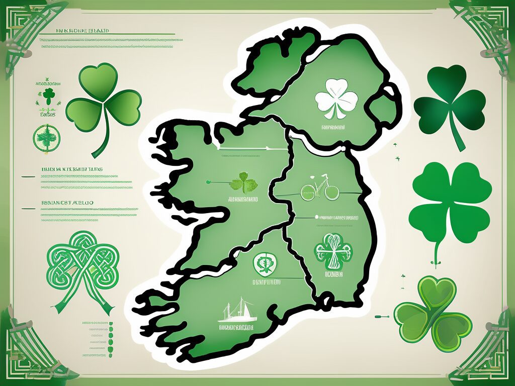 A map of ireland