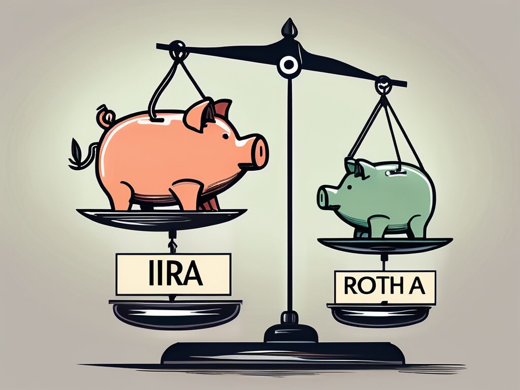 Two distinct piggy banks