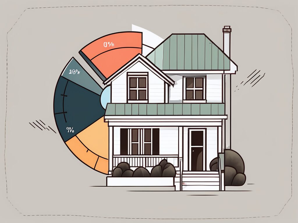 A house with a price tag attached