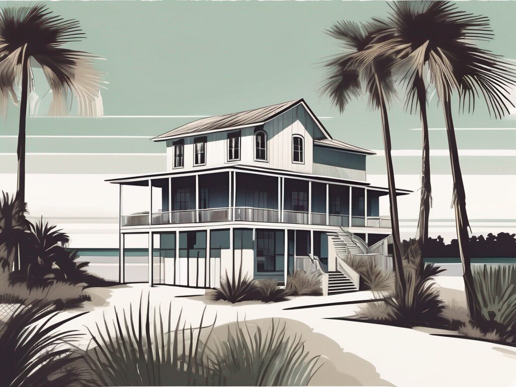 A picturesque cedar key